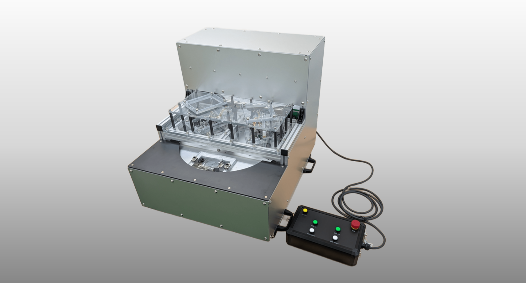 自動化対応インデックス方式基板プレス機